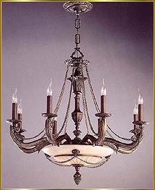 Alabaster Chandeliers Model: RL 380-92